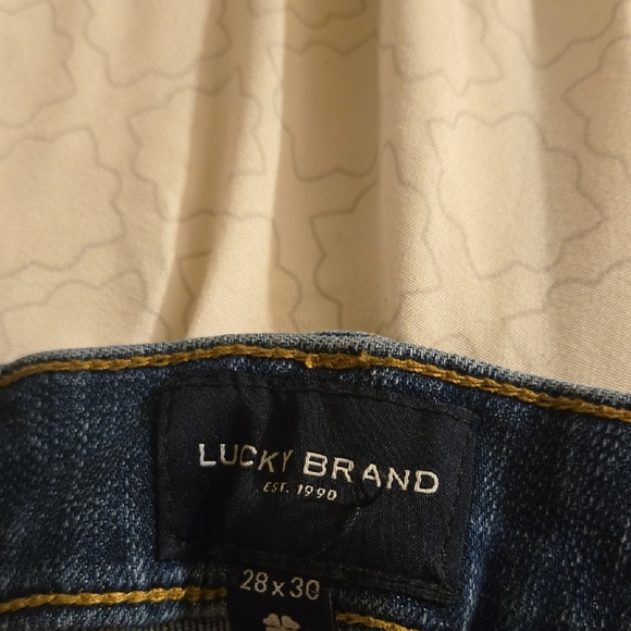 Lucky Brand Classic Blue Straight Leg Jeans - Picture 2 of 3